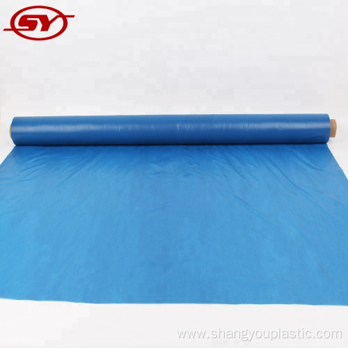 disposable oilproof PE blue film for Table Cloth